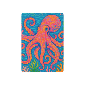 Poker Playing Cards - Orange Kraken Joe
