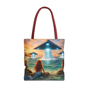 UFOs & Mermaids Tote Bag - 3 Sizes