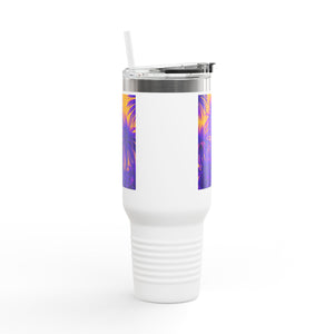 Tiny Palm Island/Palm Insulated Travel Mug - 40oz - Perfect for Outdoor Adventures