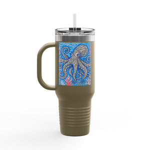 Kraken Joe/Slate Insulated Travel Mug - 40oz - Perfect for Outdoor Adventures