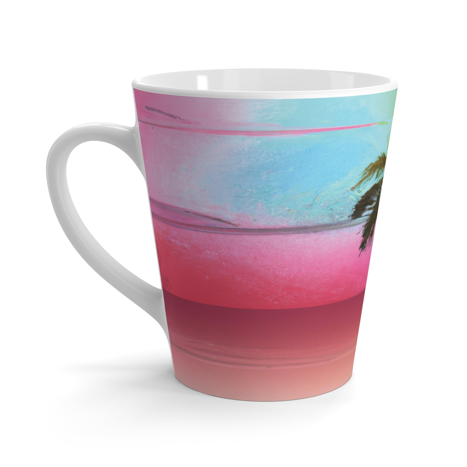 Latte White Mug - Ombre Beach