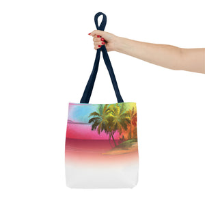 Watercolor Sunset Tote Bag - 3 Sizes