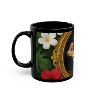Religious Black Coffee Mug - Song of the Angels