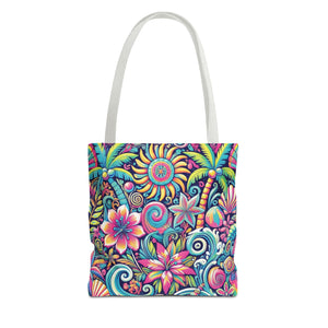 Happy Tropics Tote Bag - 3 Sizes