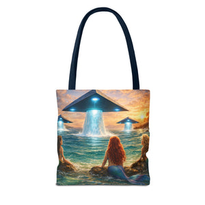 UFOs & Mermaids Tote Bag - 3 Sizes