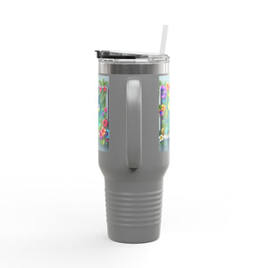 Insulated Travel Mug, 40oz / Tropical Margarita - Perfect for Outdoor Adventures
