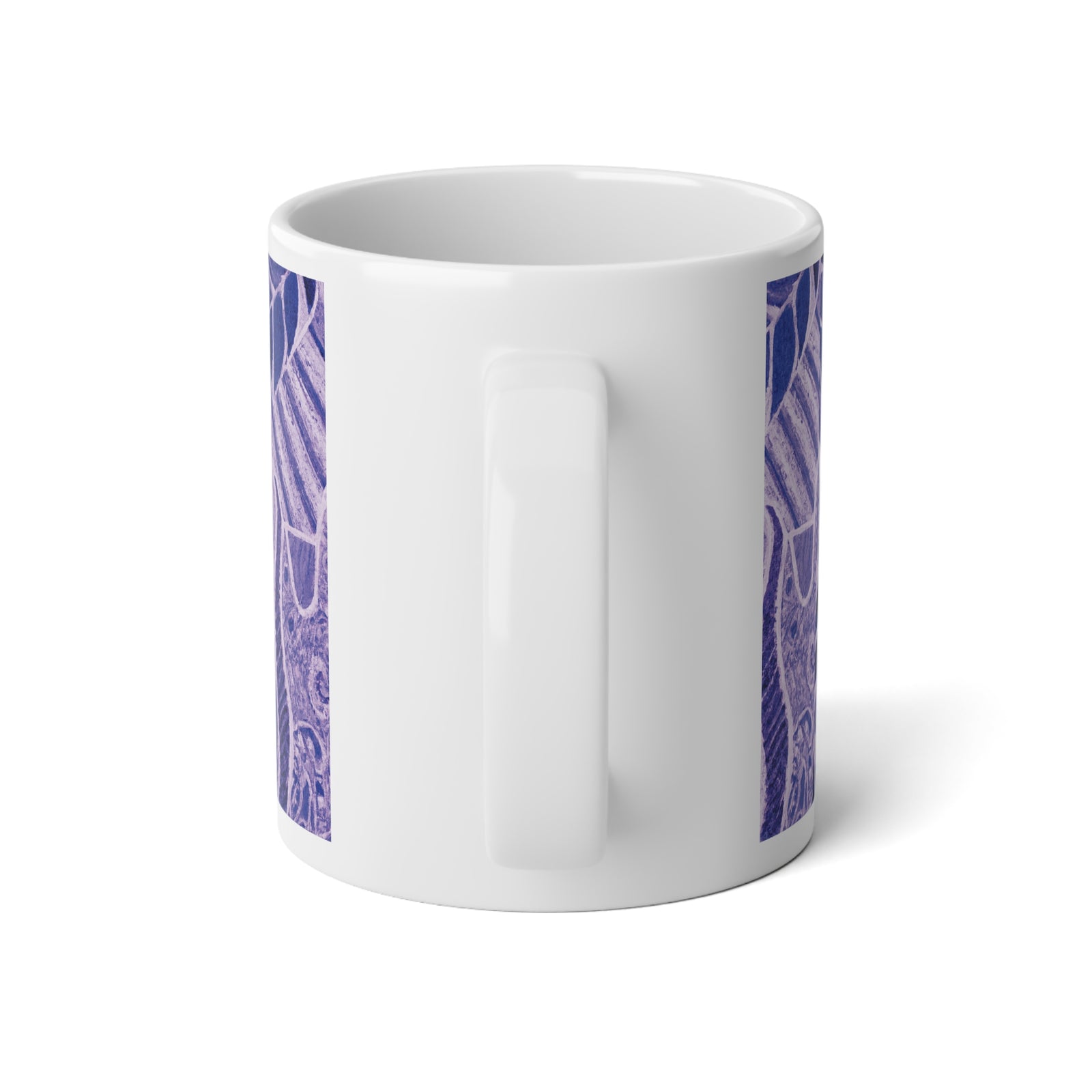 Jumbo Mug, 20oz, Amazon Whimsy Amethyst | Tropical Coffee Cup