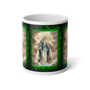 Religious Jumbo Mug, 20oz, Our Lady of Grace | Tropical Coffee Cup