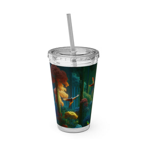 Tropical Tumbler with Straw | 16 oz: Flight School