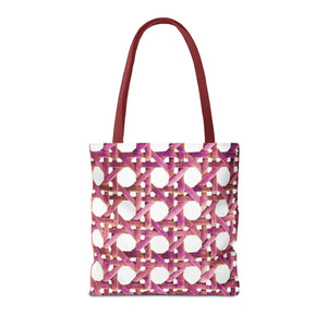 Beach Chair Wicker/Hibiscus Tote Bag - 3 Sizes