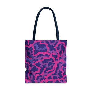 Coral Threads/Heatwave Tote Bag - 3 Sizes