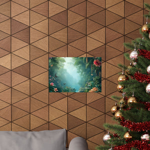 Tropical Rainforest Poster, Matte ~ Another Day in Paradise