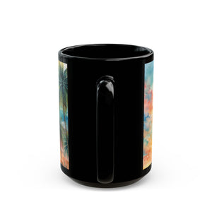 Patriotic Coffee Mug ~ Tropical Statue of Liberty, 2 Sizes