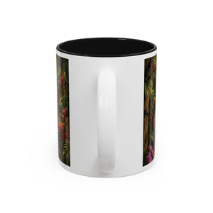 Tropical Waterfall Mug – Lush Jungle Scenic Accent Coffee Cup (11oz/15oz)