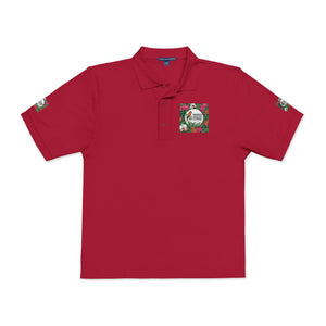 ‘Good Vibes’ Embroidered Polo ~ Tropics Lifestyle Coffee Logo, Many Colors