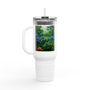 40oz Insulated Travel Mug / After the Rainforest Rain