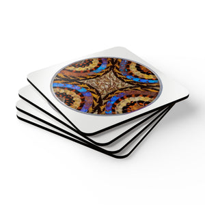 Coaster Set/4 - Real Butterfly Wing Plate #3