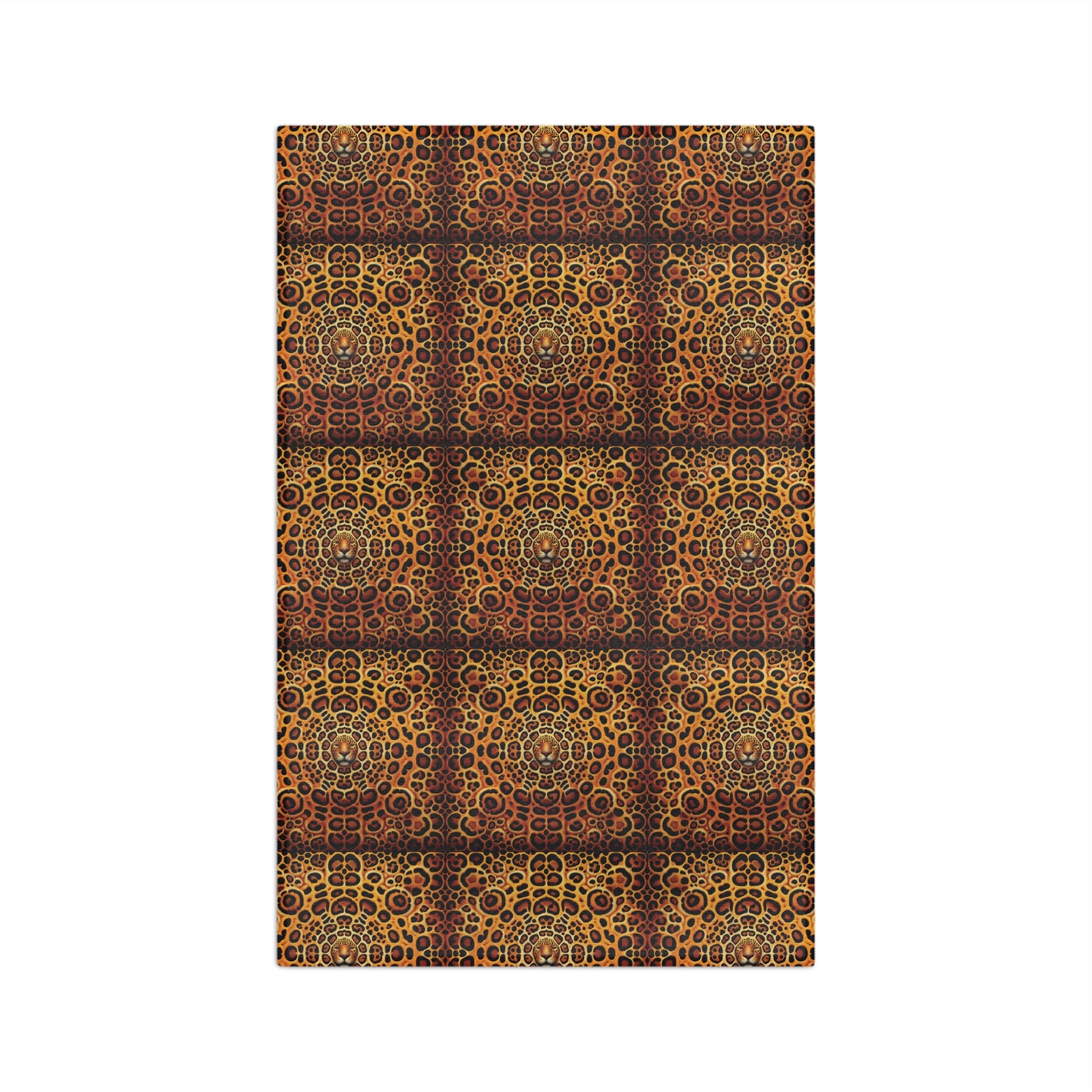 Tropical Microfiber Coffee/Tea Towel – Kool Kaleidoscope Jaguar