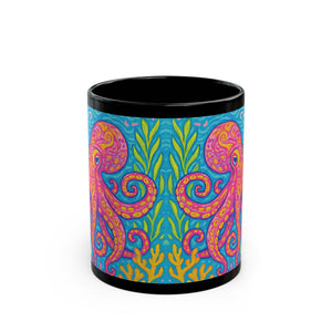 Black Coffee Mug - Kraken Joe