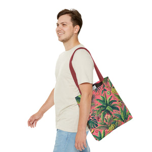 More Tropical Fruit/Coral Tote Bag - 3 Sizes