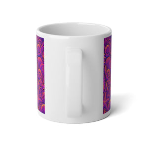 Jumbo Mug, 20oz, Seahorses Heatwave | Tropical Coffee Cup