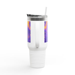 Tiny Palm Island/Palm Insulated Travel Mug - 40oz - Perfect for Outdoor Adventures