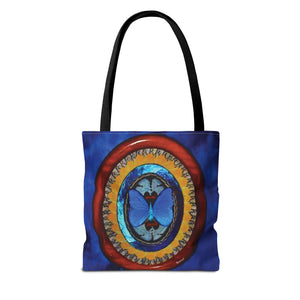Real Oval Butterfly Wing Art Tote Bag - 3 Sizes