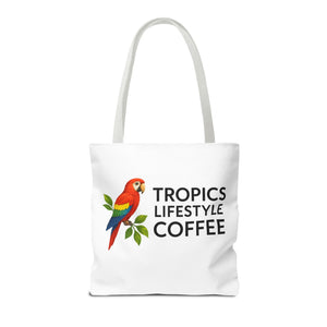 Tote Bag — Tropics Lifestyle Coffee Parrot Logo Tote