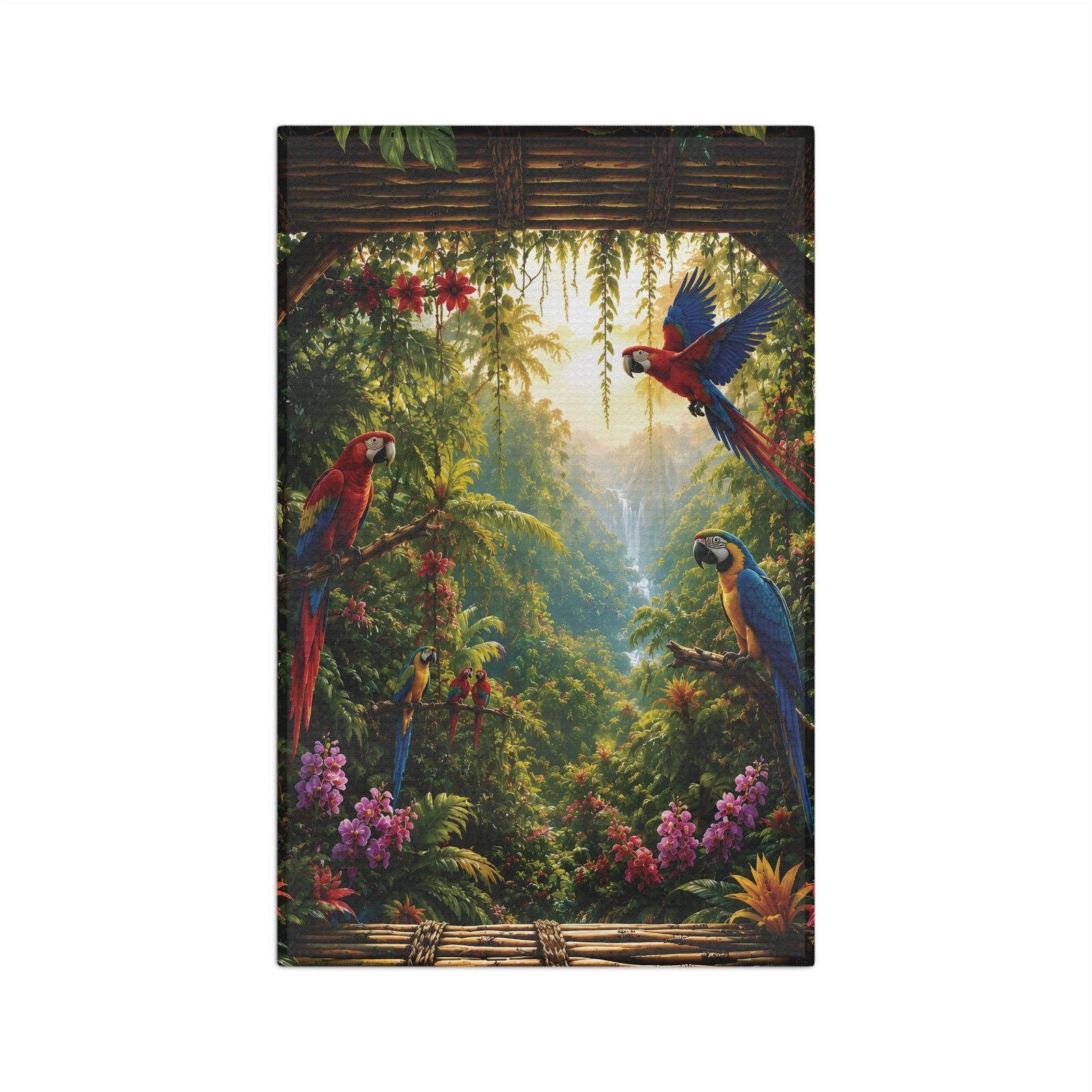 Microfiber Tea Towel — Paradise Falls Kitchen Towel