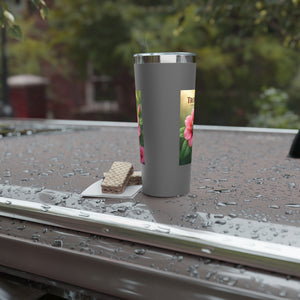 22oz Insulated Tumbler/Vacuum Copper Travel Cup — Coffee Flower