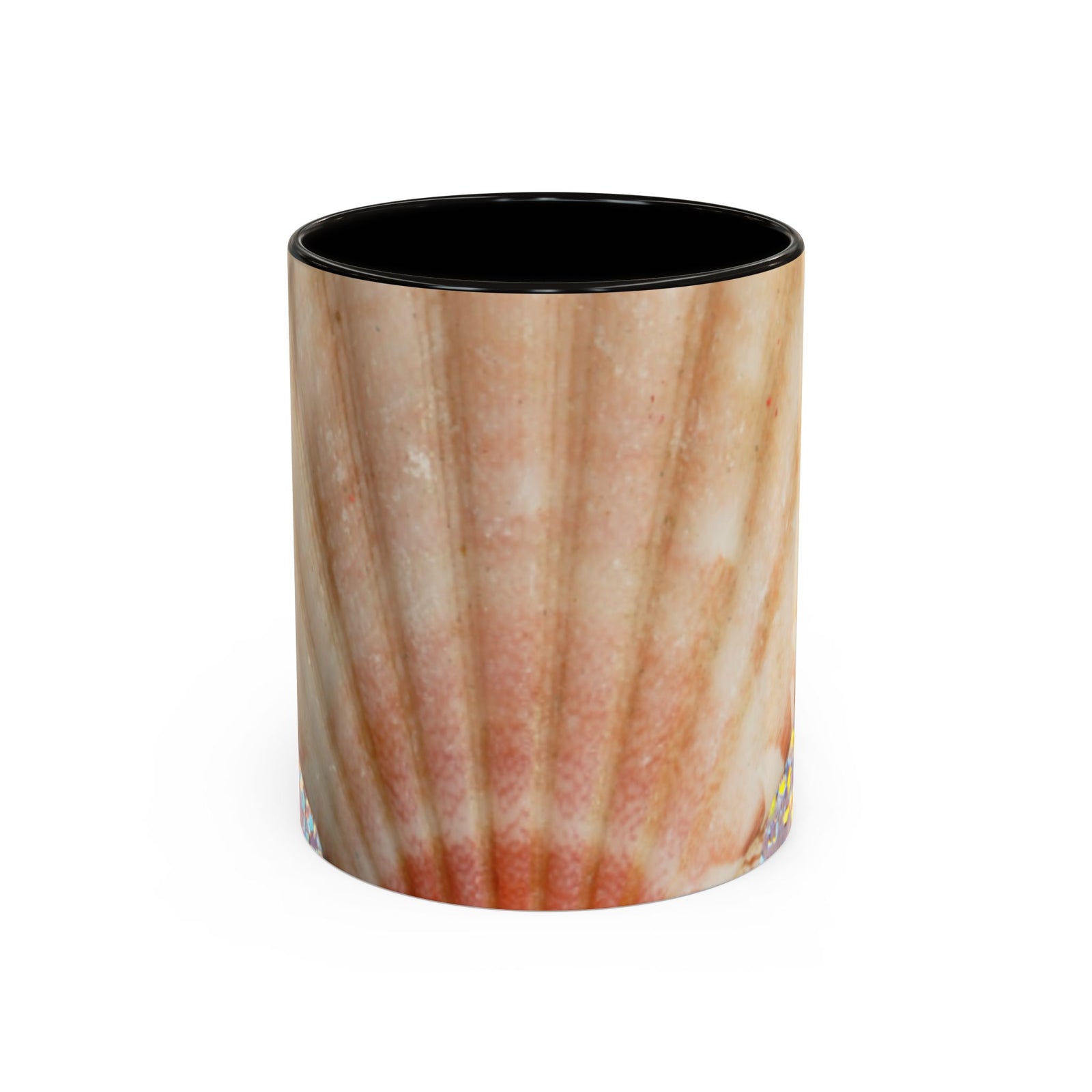 Colorful Mugs (11oz, 15oz), Disco Scallop Macro