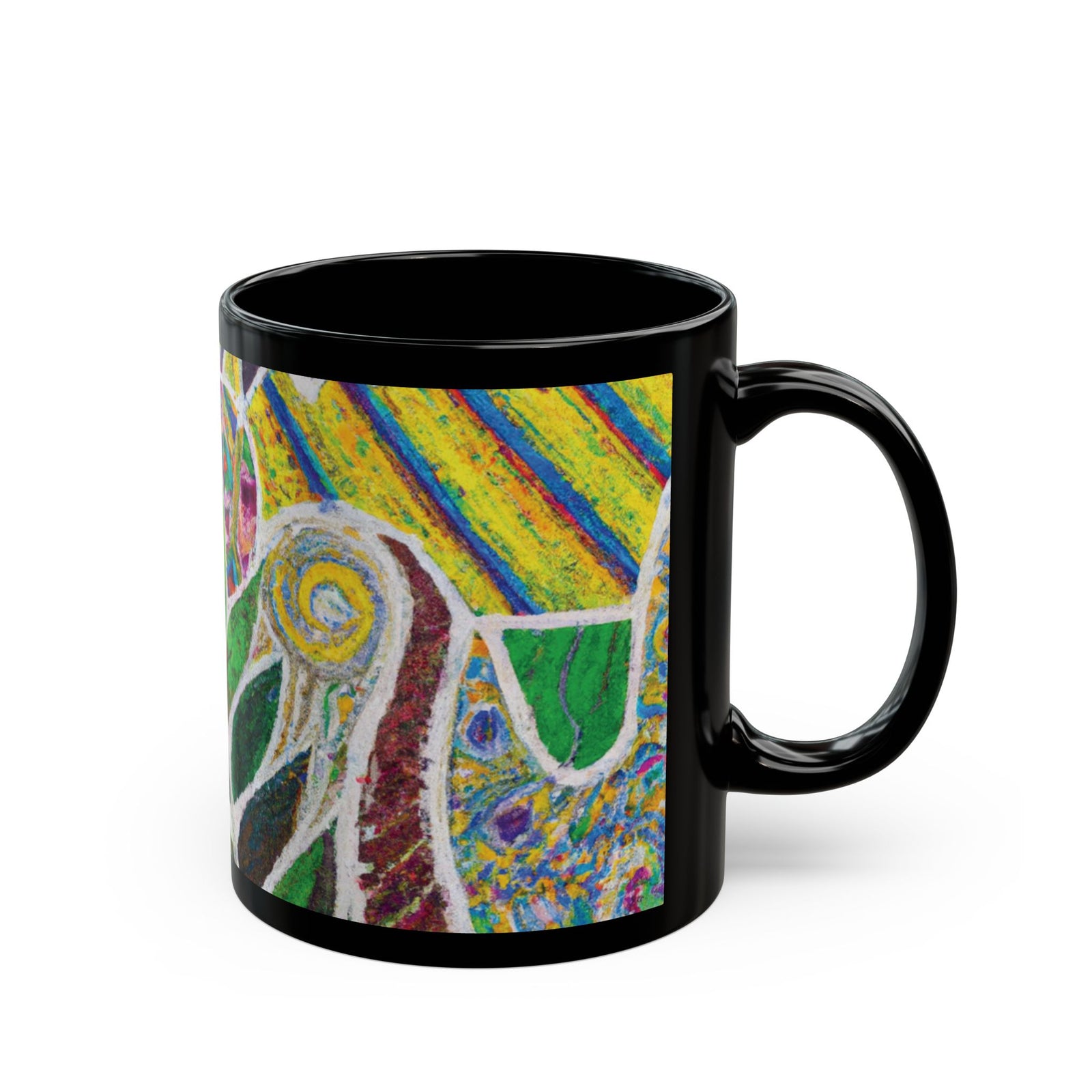 Black Coffee Mug - Amazon Whimsy