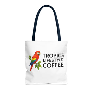 Tote Bag — Tropics Lifestyle Coffee Parrot Logo Tote