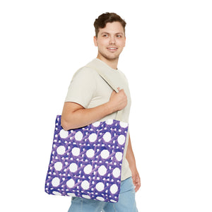 Beach Chair Wicker/Amethyst Tote Bag - 3 Sizes
