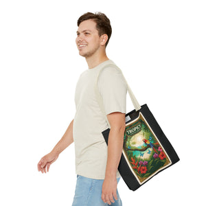 Tote Bag — Parrot Friends at Seashore, TLC Logo