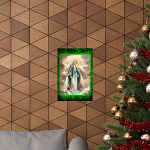 Our Lady of Grace Matte Poster — Virgin Mary Religious Wall Art