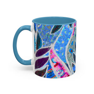 Accent Coffee Mug (11, 15oz), 8 Colors - Amazon Whimsy, blue