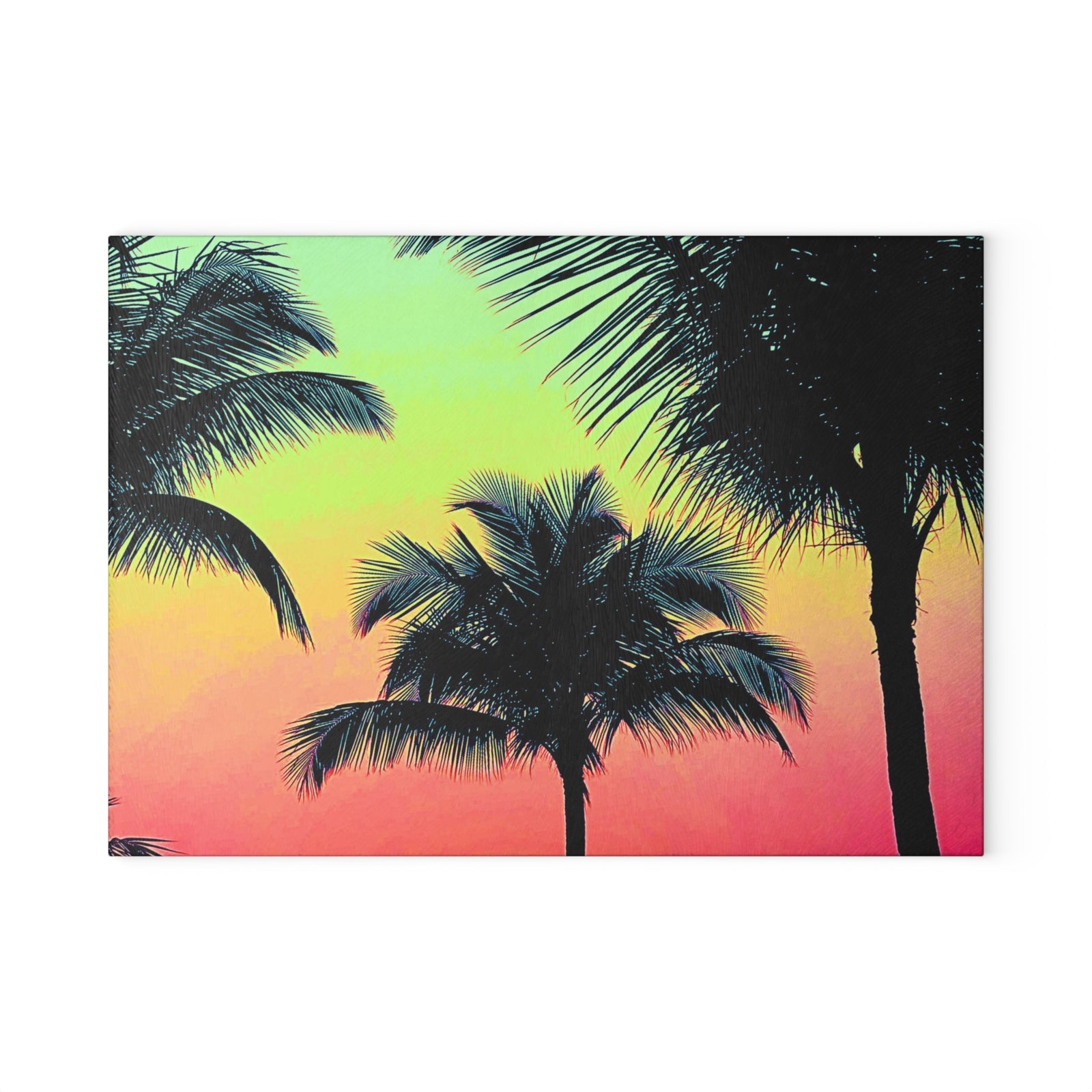 Glass Coffee Station Tray, 2 Sizes – Palm Glow Sangria