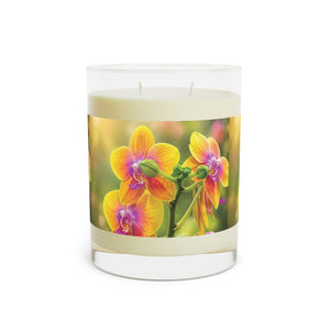 Fiesta Orchid Garden Scented Candle — Floral 11oz Glass Jar