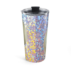 20oz Tumbler – Disco Nautilus Shell Glitter Insulated Travel Cup