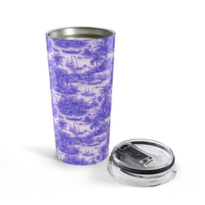 20oz Tumbler - Purple Travel Toile Insulated Travel Cup