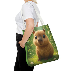 Baby Capybara Tote Bag - 3 Sizes