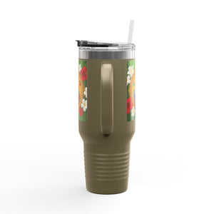 Religious Insulated Travel Mug, 40oz / Our Lady of Perpetual Help, Mary and Jesus