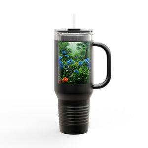 40oz Insulated Travel Mug / After the Rainforest Rain