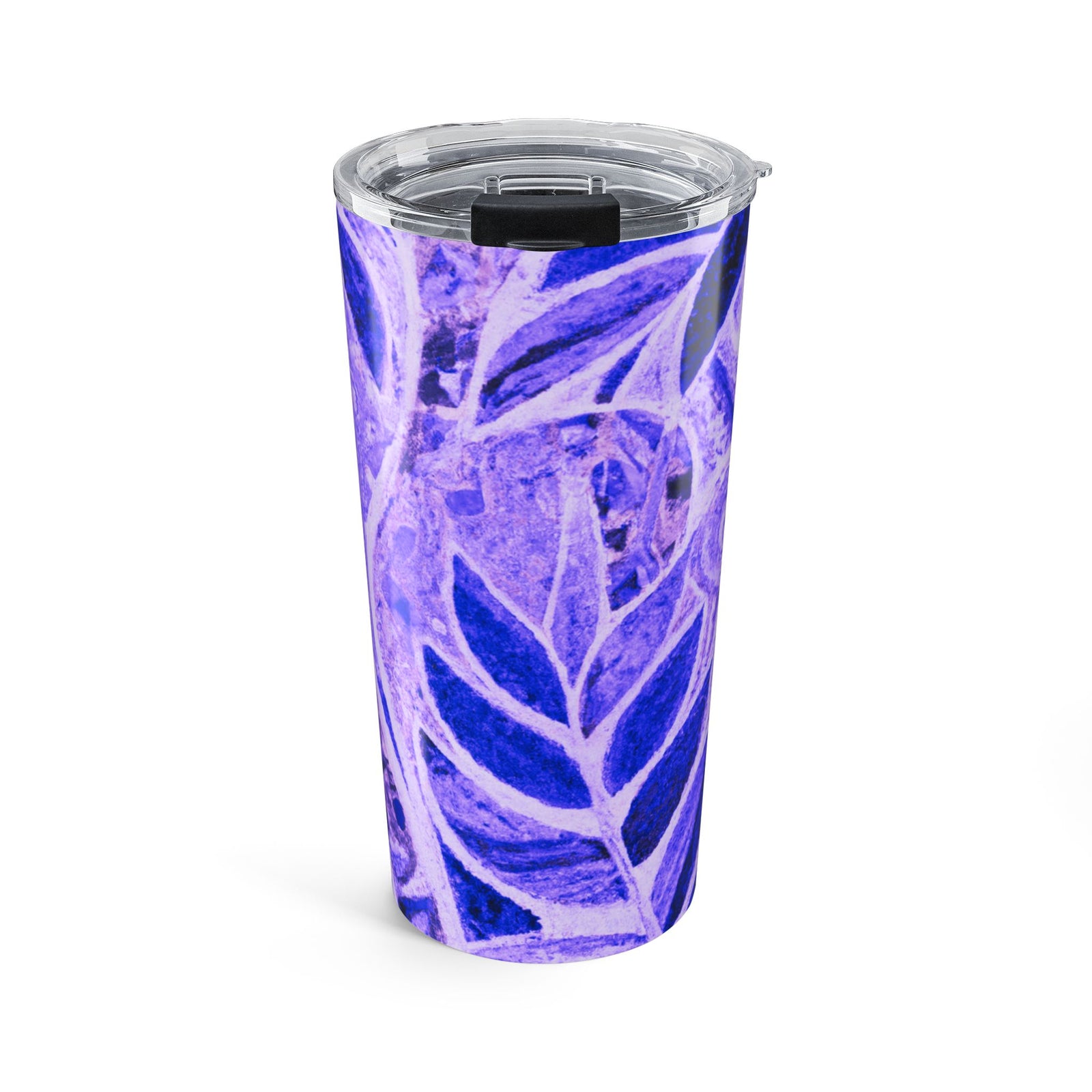 20oz Tumbler — Purple Leaf Amazon Whimsy Insulated Cup