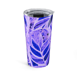 20oz Tumbler — Purple Leaf Amazon Whimsy Insulated Cup