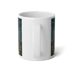 Jumbo Mug, 20oz, Sleeping Beauty Parrot | Tropical Coffee Cup