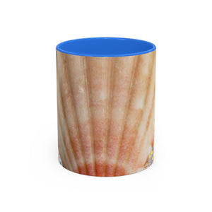 Colorful Mugs (11oz, 15oz), Disco Scallop Macro