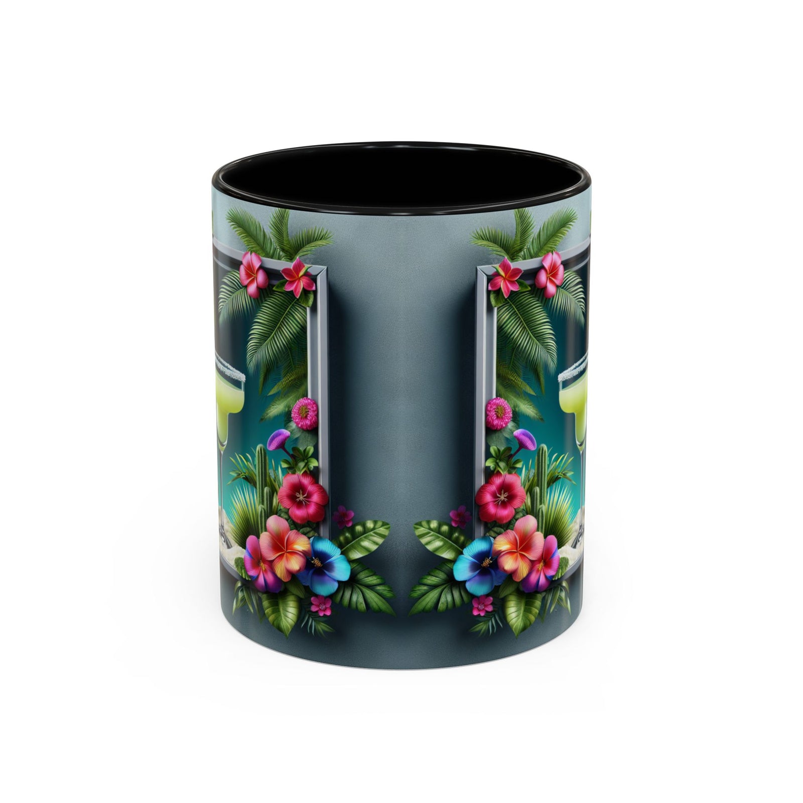 Accent Color Coffee Mug (11, 15oz), 8 Colors - Tropical Margarita