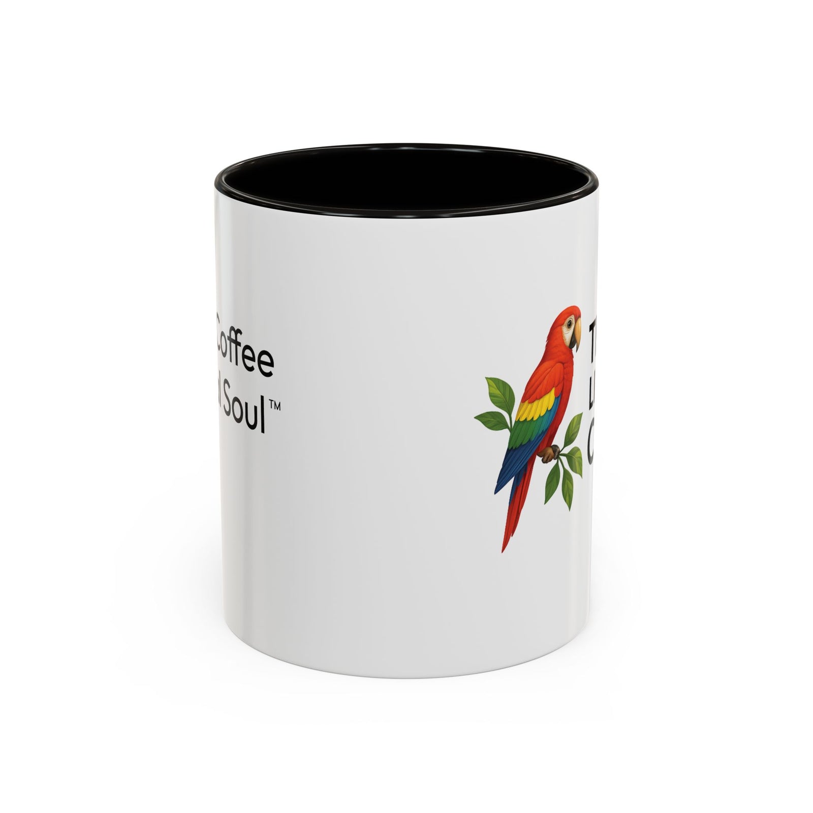 Tropics Lifestyle Coffee Mug — Colorful Macaw Parrot 11oz